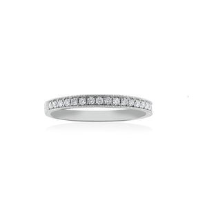 18ct White Gold Layla Diamond Band