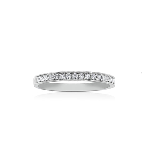 18ct White Gold Layla Diamond Band