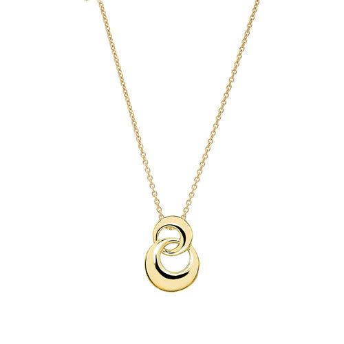 9ct Yellow Gold Forget Me Knot Pendant