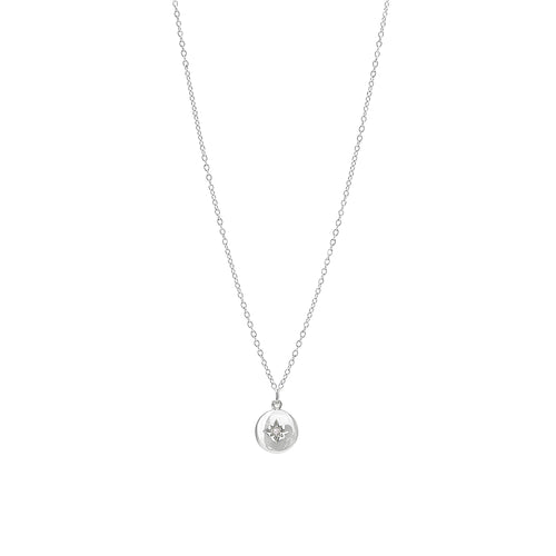 Silver Guiding Star Necklace