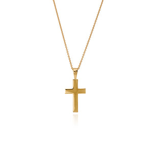 9ct Yellow Gold Cross Pendant