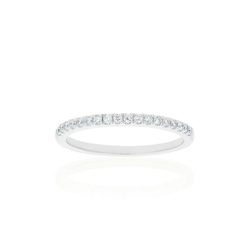 18ct White Gold Lavina Diamond Band