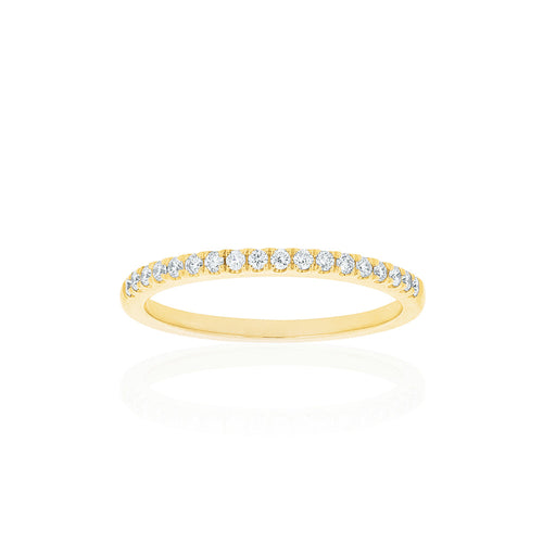 18ct Yellow Gold Lavina Diamond Band