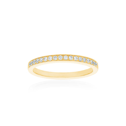 18ct Yellow Gold Vera Diamond Band