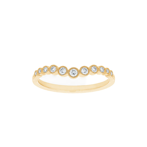 18ct Yellow Gold Macie Diamond Band