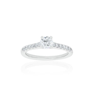 18ct White Gold Zita Diamond Ring