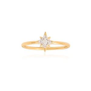 9ct Yellow Gold Mininova Diamond Ring
