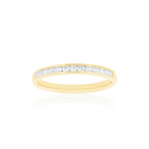 18ct Yellow Gold Avon Diamond Band