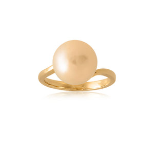 18ct Yellow Gold Perenna South Sea Pearl Ring