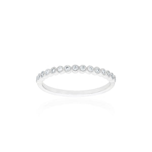 18ct White Gold Millie Diamond Band