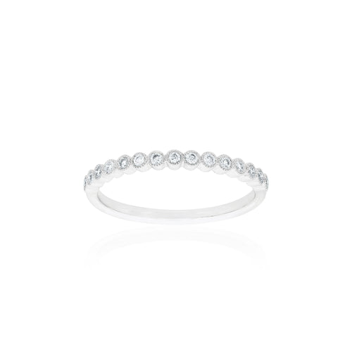 18ct White Gold Millie Diamond Band