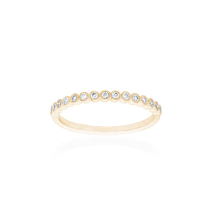 18ct Yellow Gold Millie Diamond Band