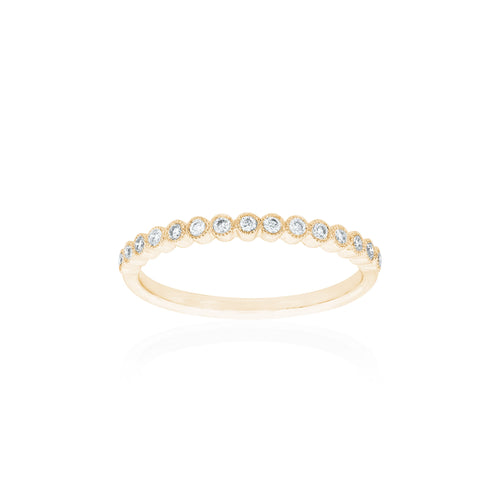 18ct Yellow Gold Millie Diamond Band