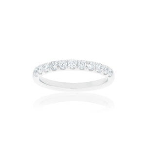 18ct White Gold Kiara Diamond Band