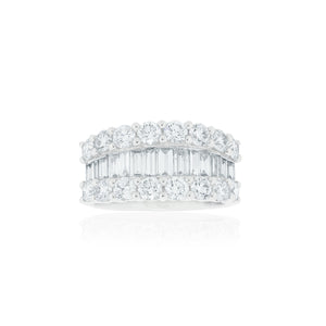 18ct White Gold Solana Diamond Dress Ring