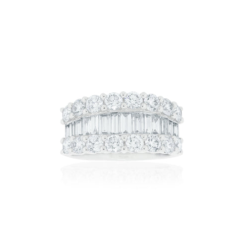 18ct White Gold Solana Diamond Dress Ring