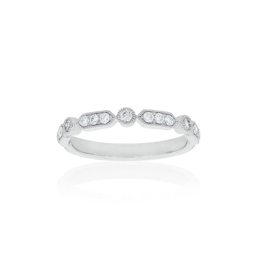 18ct White Gold Kensington Diamond Band