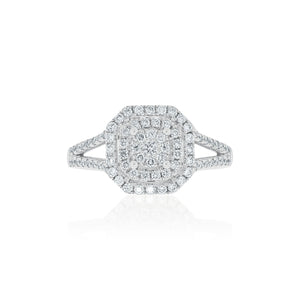 18ct White Gold Everleigh Diamond Ring