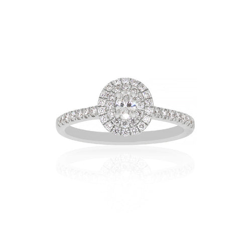 18ct White Gold Kora Diamond Ring