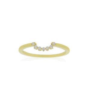 18ct Yellow Gold Lucia Diamond Band