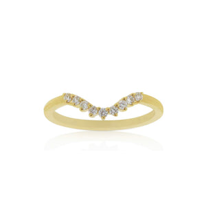 18ct Yellow Gold Petra Diamond Band