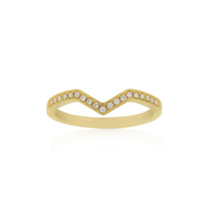 18ct Yellow Gold Riley Diamond Band