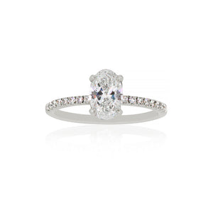 18ct White Gold Luna Diamond Ring