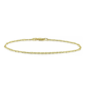 9ct Yellow Gold Anchor Bracelet