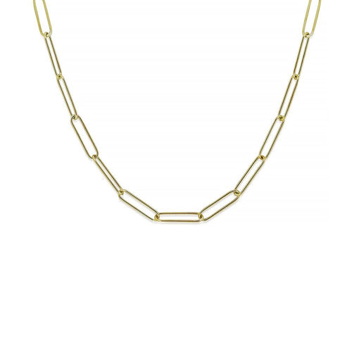 9ct Yellow Gold Paperlink Chain