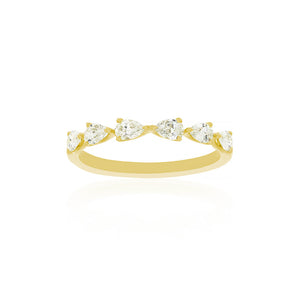 18ct Yellow Gold Elowen Diamond Band
