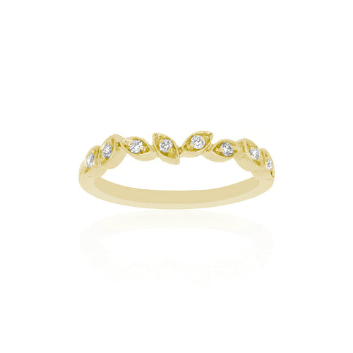 18ct Yellow Gold Eden Diamond Band