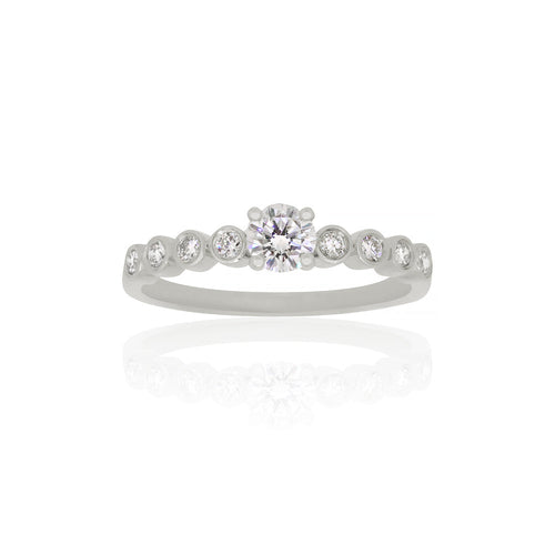18ct White Gold Macie Diamond Ring