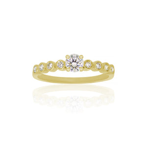 18ct Yellow Gold Macie Diamond Ring