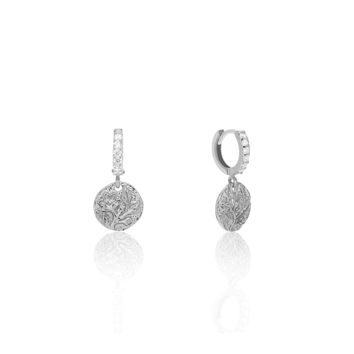 Silver Phaedra Earrings