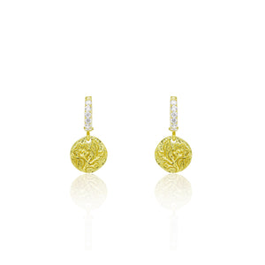 Gold Plated Phaedra Earrings