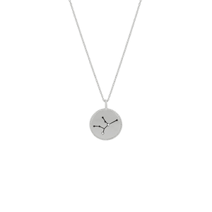 Silver Constellation Necklace - Virgo