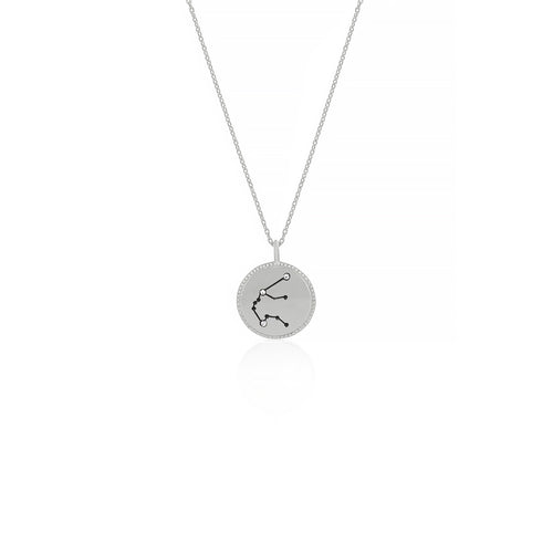 Silver Constellation Necklace - Aquarius