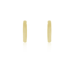 9ct Yellow Gold Large Huggies