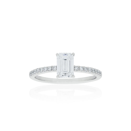 18ct White Gold Estelle Diamond Ring