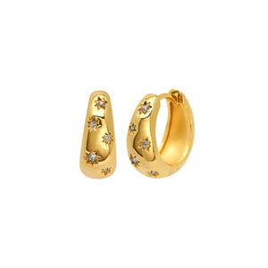 Gold plated Starlight Huggies