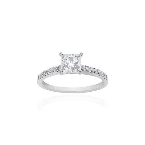 18ct White Gold Evalyn Diamond Ring