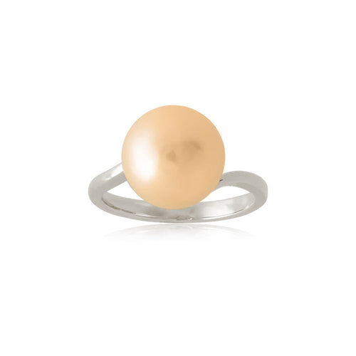 18ct White Gold Perenna South Sea Pearl Ring