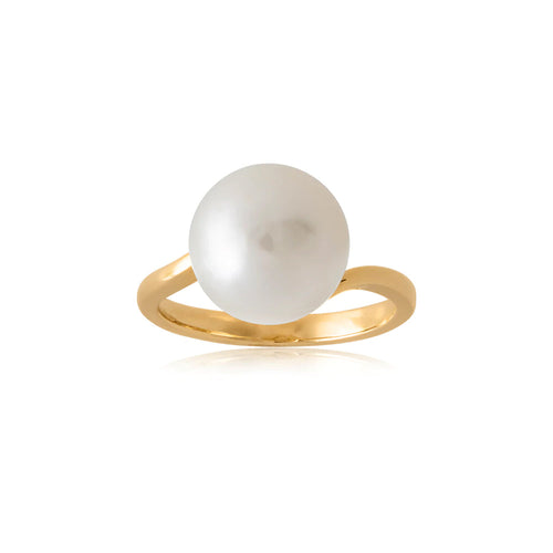 18ct Yellow Gold Perenna South Sea Pearl Ring
